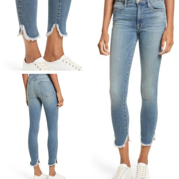 Frame Denim Jeans Fa23 Frame Denim Le High Skinny In Hamerton